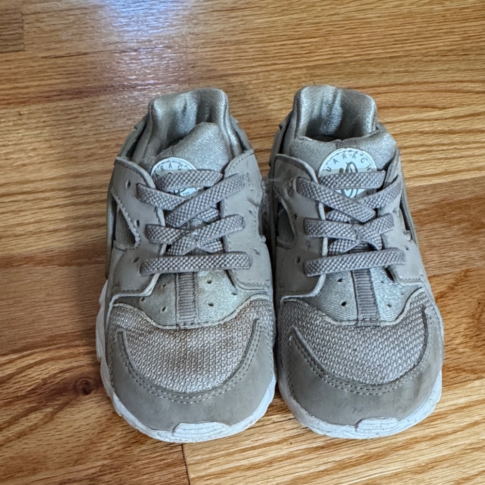 Nike Huarache Stylish Gray Kids Sneakers
